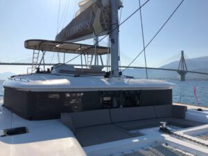 Catamaran sailing